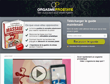Tablet Screenshot of orgasmeprostate.com